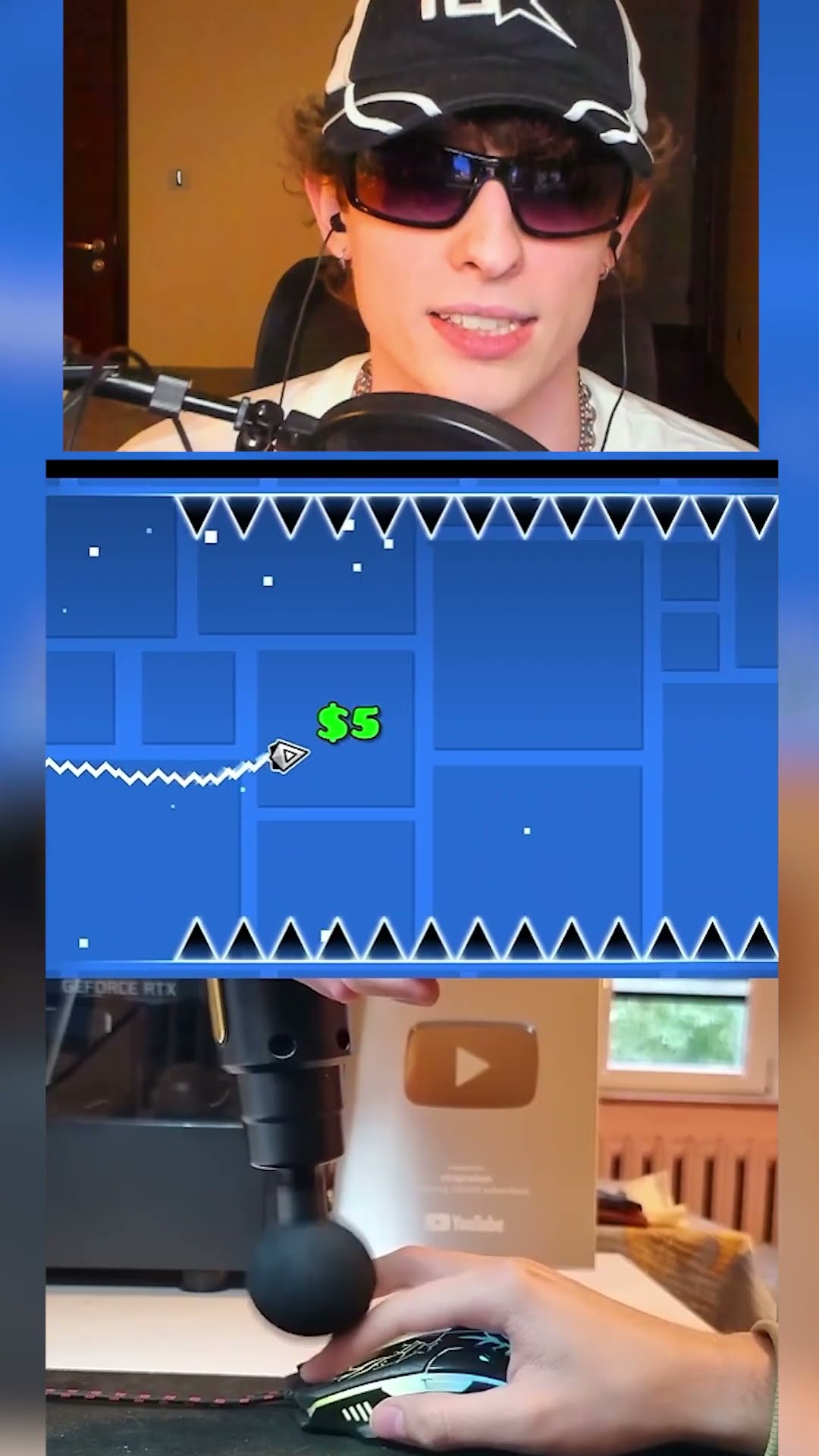 $1 en GEOMETRY DASH ?