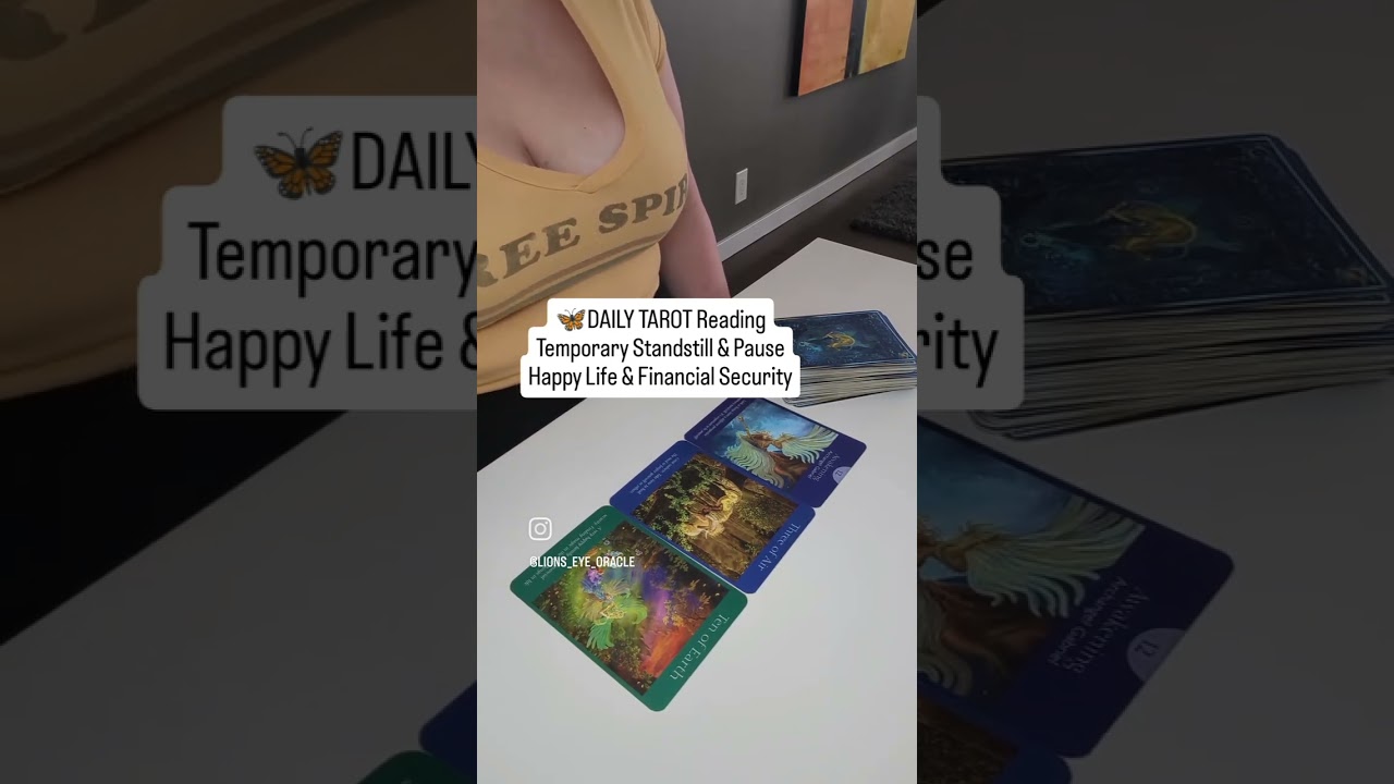 DAILY TAROT READING🦋🌷✨ 