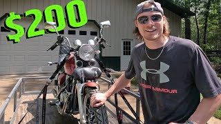 I bought a $200 motorcycle...