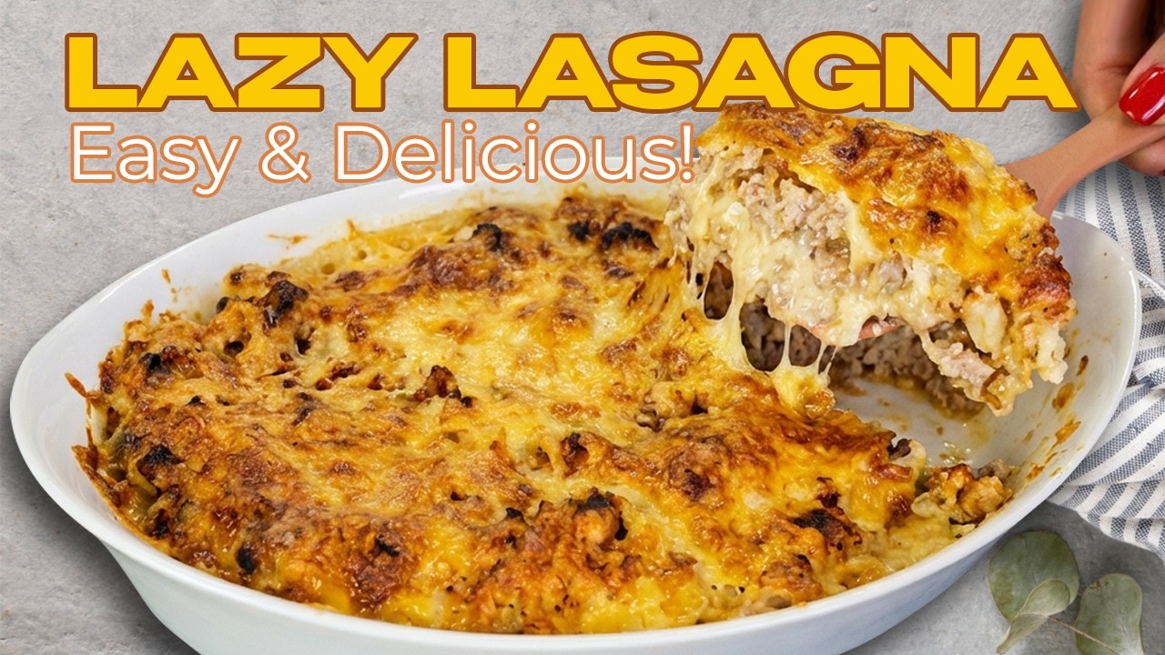 Ленивая лазанья, которая на вкус как результат многочасовой работы.