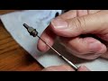 Clogged Nipple!  How to clean - chain stitch embroidery machine