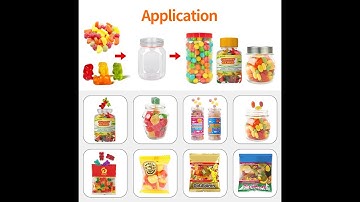 Gummy counting machine