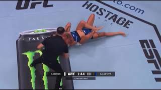 Luana Santos Vs Mariya Agapova