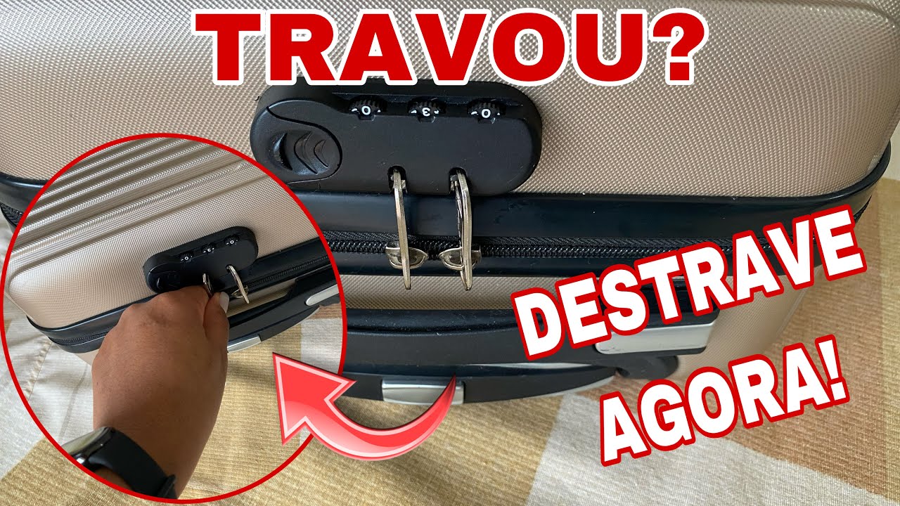 COMO RECUPERAR O SEGREDO DA MALA DE VIAGEM E… - YouTube