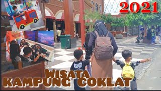 Wisata Kampung Coklat Blitar || 2021 Jalan-Jalan Bersama Keluarga || Kenzho & Mario
