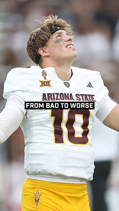 Sam Leavitt Ruled OUT For ASU @ Utah 😳