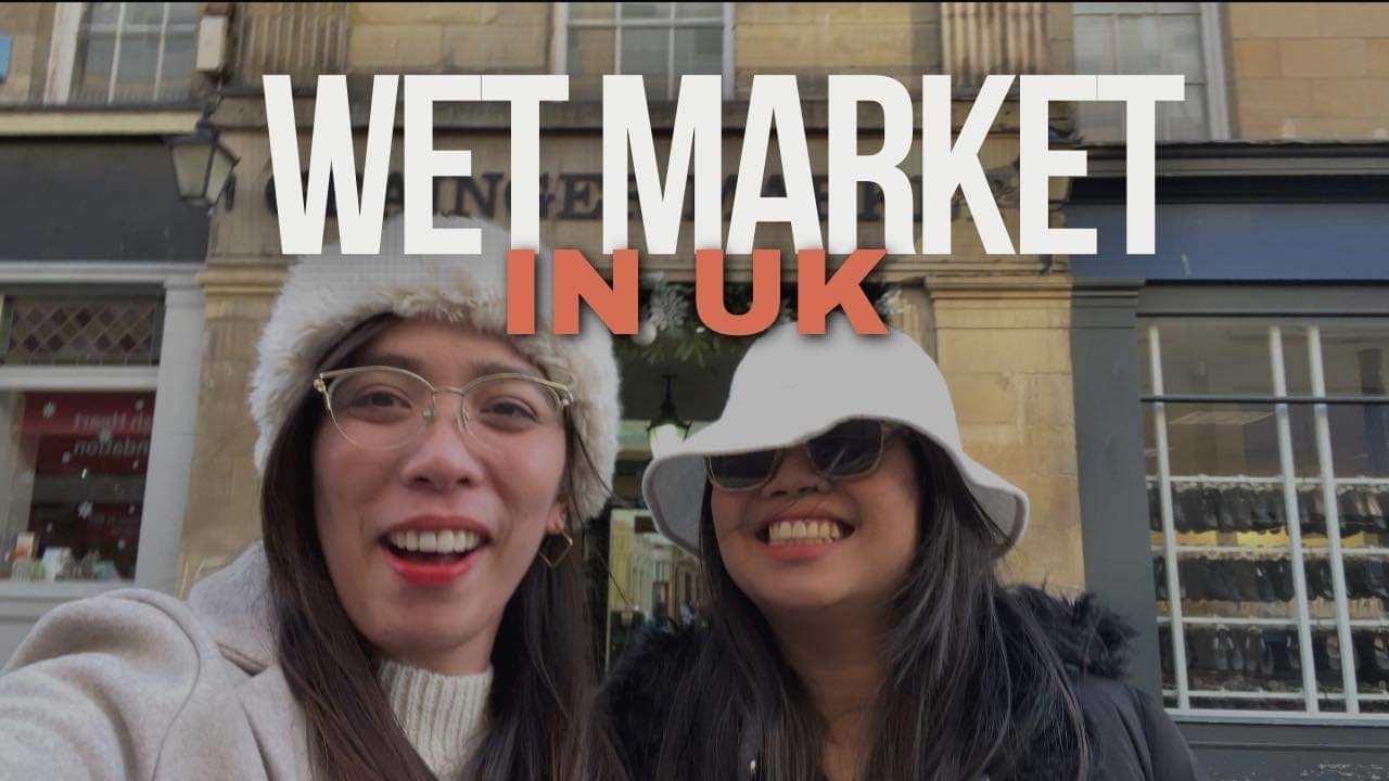 How a WET MARKET looks like in the UK | Grainger Market