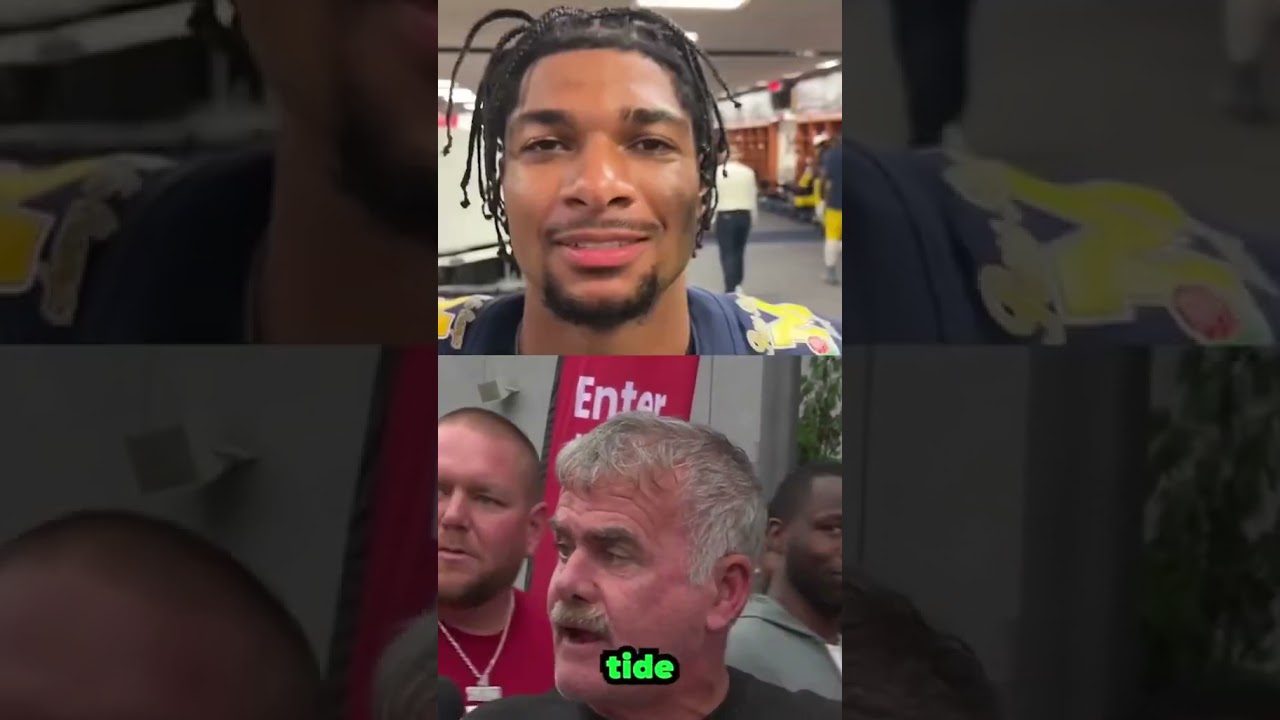 Michigan after beating Bama in the Rose Bowl 😂😂😂 