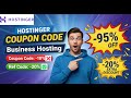 Hostinger business web hosting coupon code. Balck friday sale