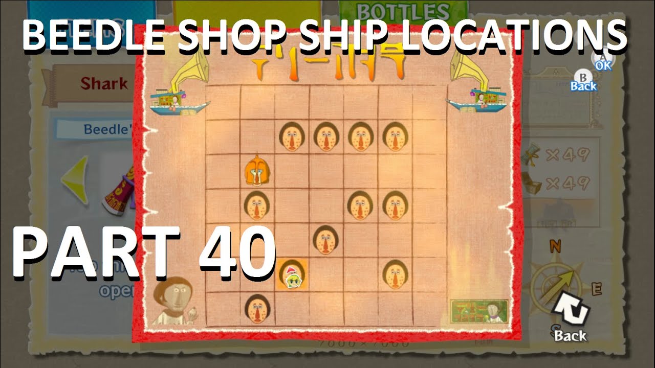 The Wind Waker HD Beedle Shop Ship locations, Hidden Cave (Part 40