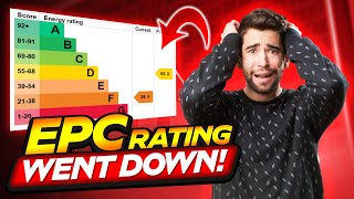 My EPC rating went down #epc  #energyperformancecertificates #epcs