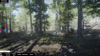 FPV freestyle Unity 2019.3 3d With Extras. Forest Environment - Dynamic Nature