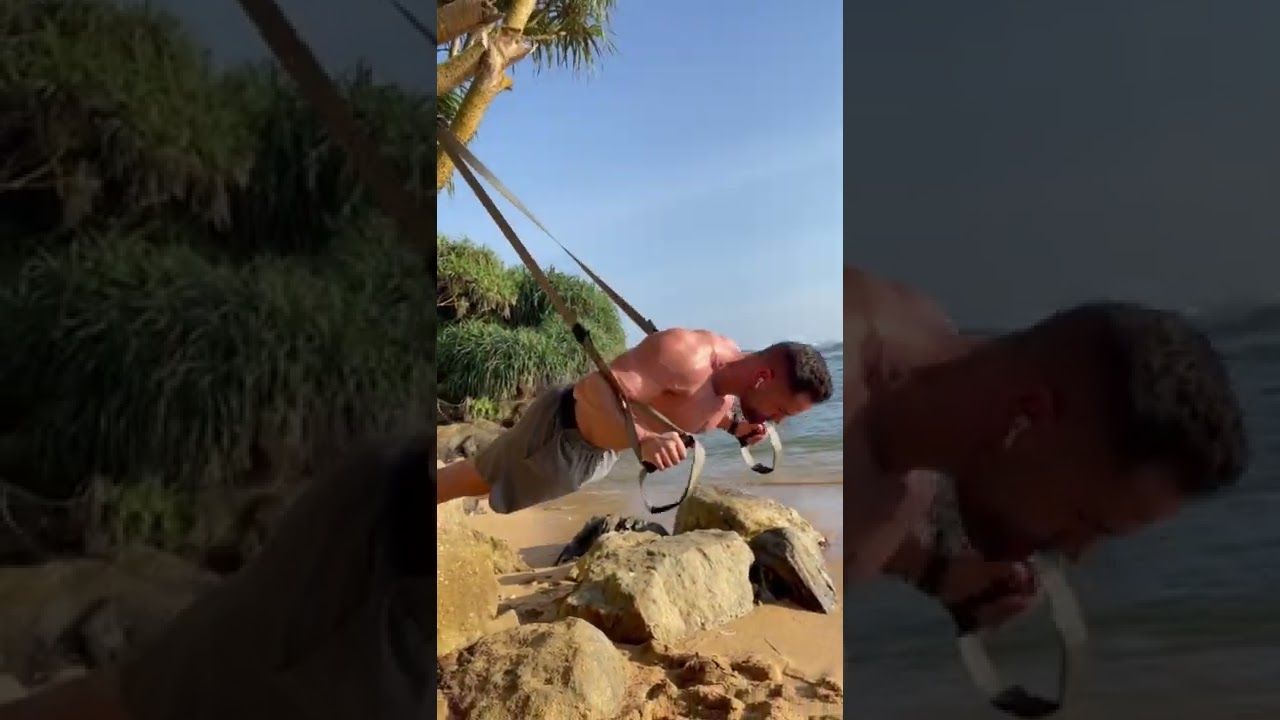 Effektives Brusttraining - Sling Trainer