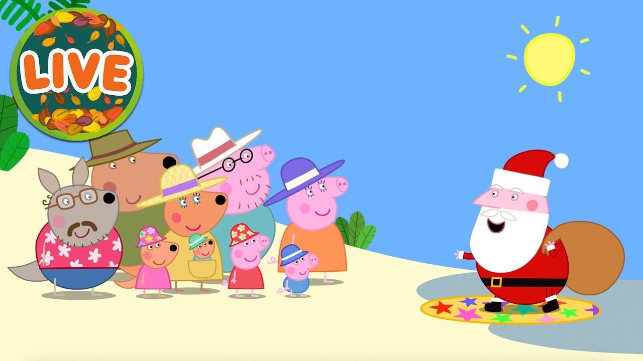 ❄️ Peppa Pig’s BIG Christmas Adventures LIVE! 🎁🎄| English Full Episodes | Holiday & Travel Days Out