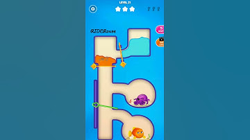 (Level 21) Save the Fish🐠🐟 - Pull the Pin Game 🎣 Android,iOs Gameplay