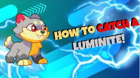 How to Catch a LUMINITE in Prodigy!