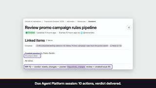 Honest Reviewer — a GitLab Duo agent that checks merge request testing claims