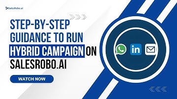 Step-by-Step Guide to Run a Hybrid Campaign on Salesrobo.ai