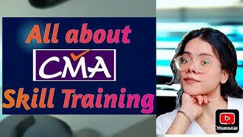 All about CMA skill training | NPTEL | #cmainter #icmai what is #cma skill Training 