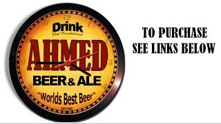 Download Lagu AHMED BEER ALE WALL CLOCK MP3