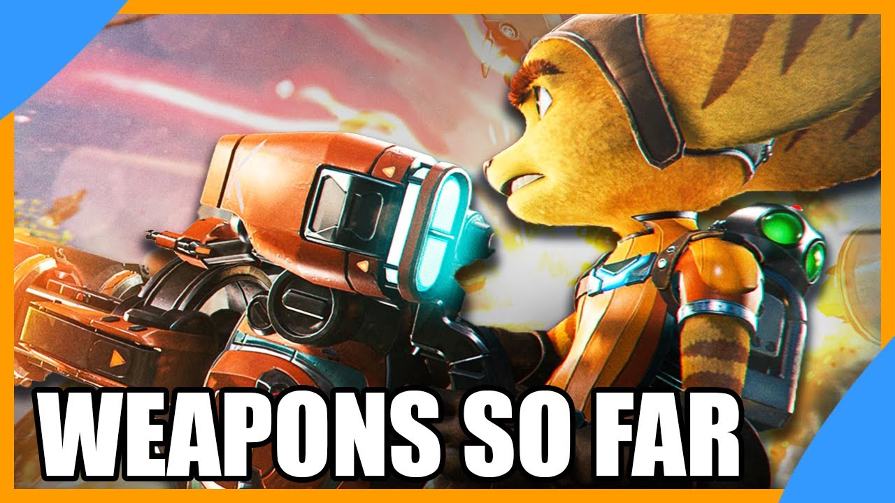 Ratchet and Clank Rift Apart PS5 - All Weapons We Know So Far In The Game