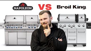 Napoleon vs. Broil King top models! The ultimate comparison! [Prestige PRO 825 vs. Imperial S 690...