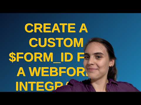Drupal: Create a custom $form_id for a webform integrated into a node?