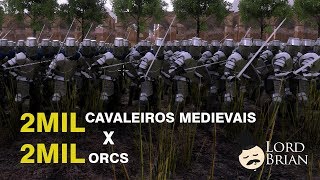 Ultimate Epic Battle Simulator - 2.000 CAVALEIROS MEDIEVAIS X 2.000 ORCS screenshot 2