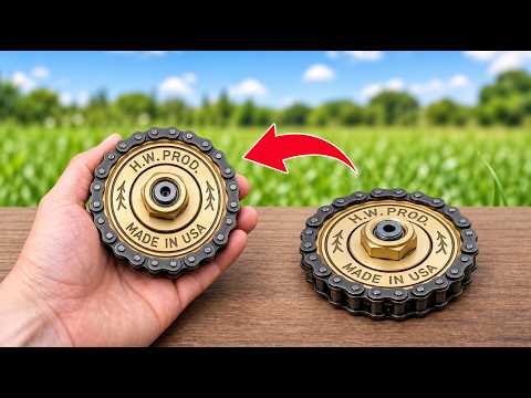 Billions of People Don’t Know This! Turn Old Sprockets and Chains into Cash.