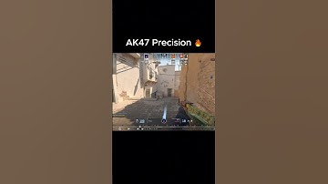 CS2 Dust2 AK47 4K Headshot Highlight 🔥 #shorts