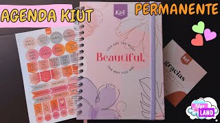 AGENDA KIUT PERMANENTE, 2023 descubre por que es perfecta 😍 diferente a una agenda diaria | AlysLand