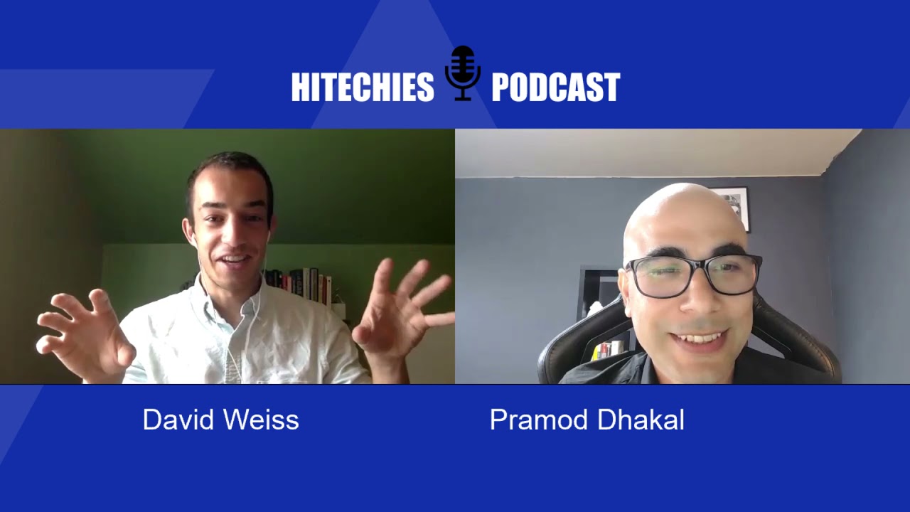 David Weiss founder of  Ayrro in Hitechies Podcast