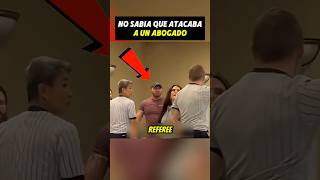 No sabía que se metía con un abogado #mma #chisme