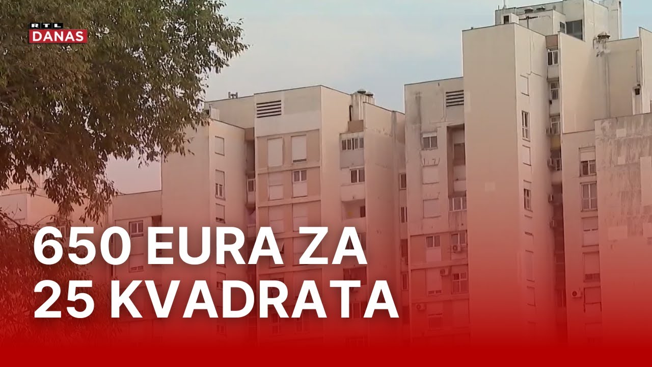 U Splitu divljaju cijene najma za studente: 'To je za nivo liječnika, a ne studenta' | RTL Danas