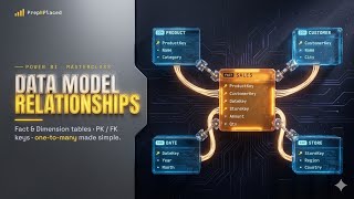 Master Data Modeling in Power BI | Normalization, Star Schema & Relationships.