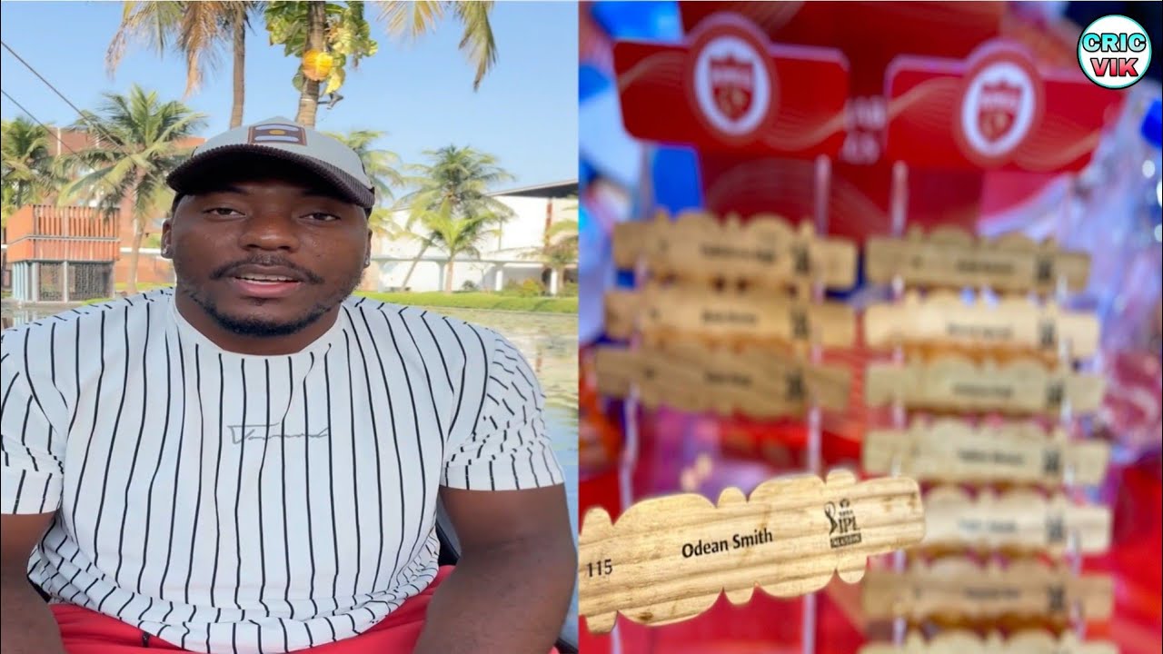 Odean Smith Reaction after picked up in Punjab Kings for 6 Cr | IPL 2022