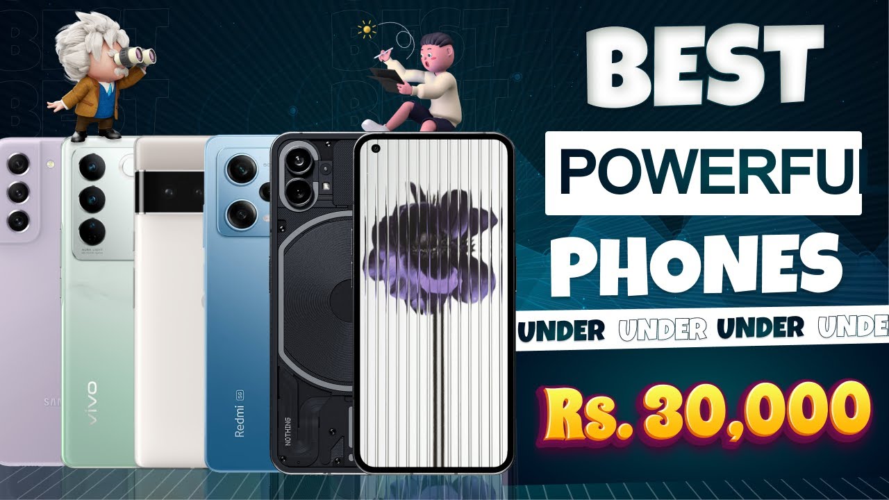 Top 5 Best Smartphone Under 30000 || Best Phone Under 30000 in 2024 ...