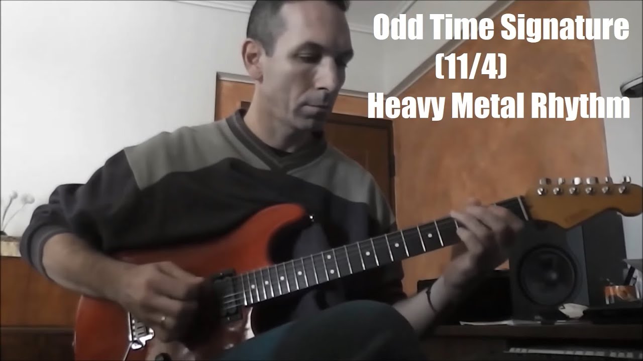 Odd Time Signature (11/4) Heavy Metal Rhythm
