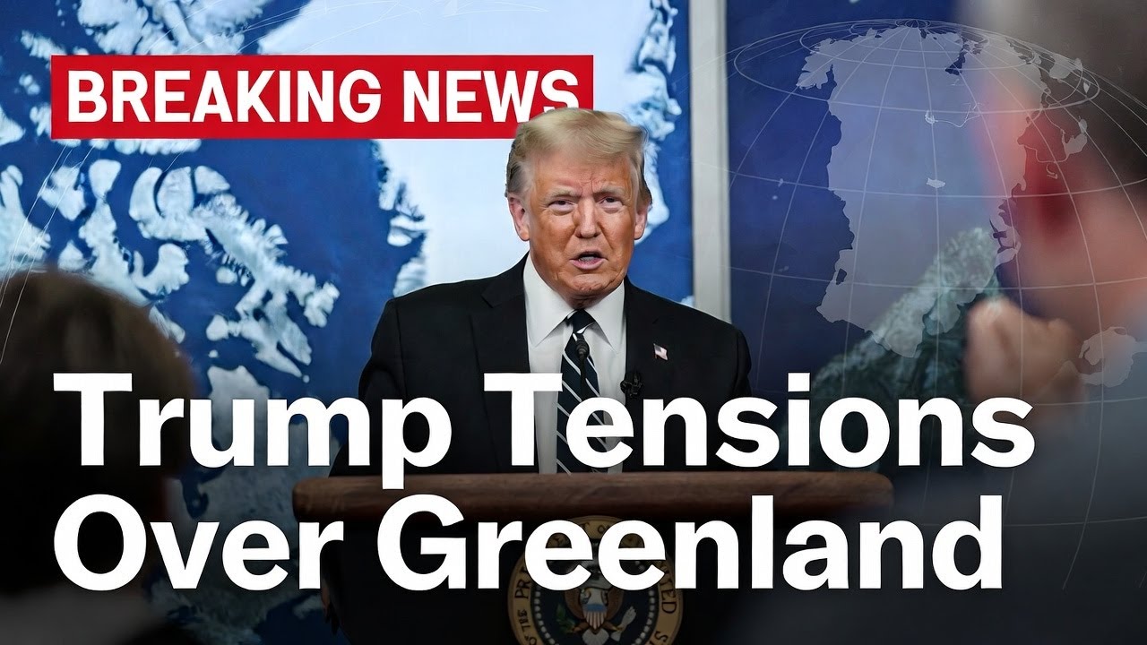 “BREAKING: Trump Sparks Global Tensions Over Greenland – Arctic Geopolitics Explained,US Media Power