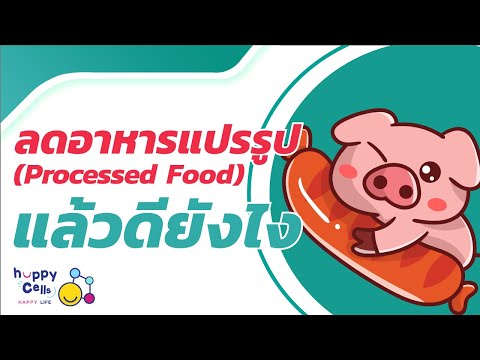 "ลดอาหารแปรรูป (Processed Food) ดีอย่างไร" โดย พญ.อโนชา เพชรรัตน์
