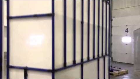 Closed room made of Flexpipe