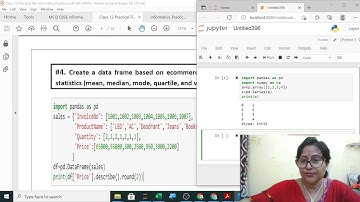 PANDAS || SERIES || DATAFRAME ||12 IP PRACTICAL LIST 2023 || CBSE LIST OF PRACTICALS || CLASS XII IP