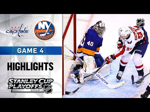 NHL Highlights | First Round, Gm4: Capitals @ Islanders - Aug. 18, 2020