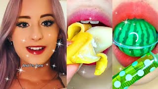 💞 Text To Speech 💞 ASMR Satisfying Eating || @JEZELLE CATHERINEA || POVs Tiktok Compilations 2023 #6