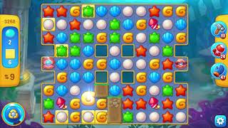 Fishdom 3268 Super Hard Level - NO BooSTERS