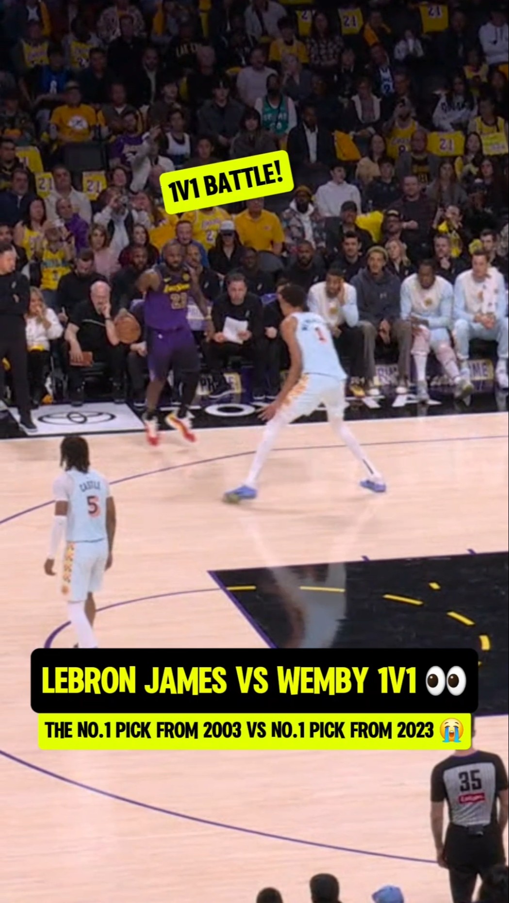 40 year old Bron vs Pre-Prime Wemby?