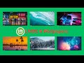 All LMDE 6 Wallpapers with Relaxing Music (No Commentary)