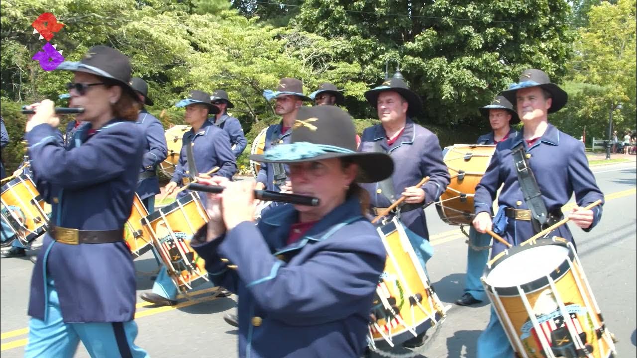 Connecticut Blues Fife & Drum Corps Deep River 2021 Parade YouTube