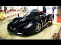 Black Ferrari Enzo sounds in Monaco