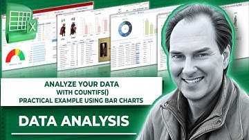 Excel Data Analysis With COUNTIFS | Practical Example With A Bar Chart